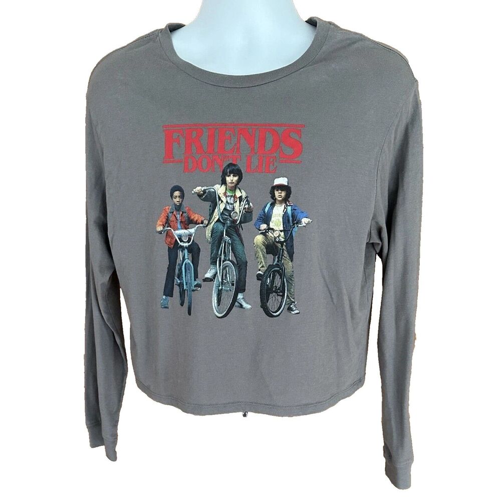 Stranger Things 'Friends Don't Lie' Officially Licensed Netflix Shirt Youth XL